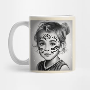 face painting Mug